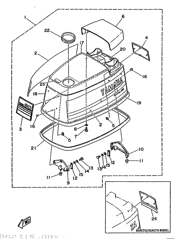 Top cowling