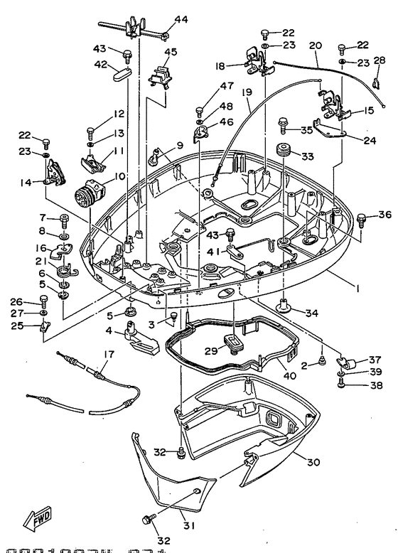 Bottom cowling