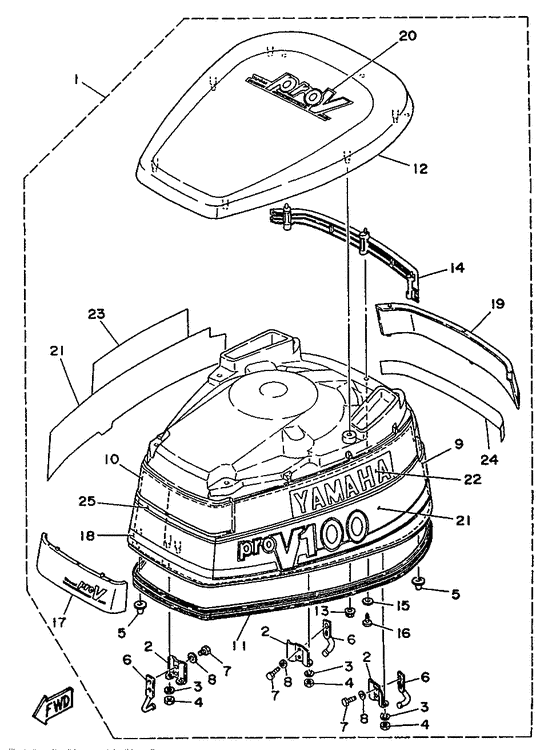 Top cowling