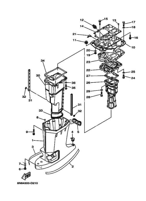 Дейдвуд кронштейн