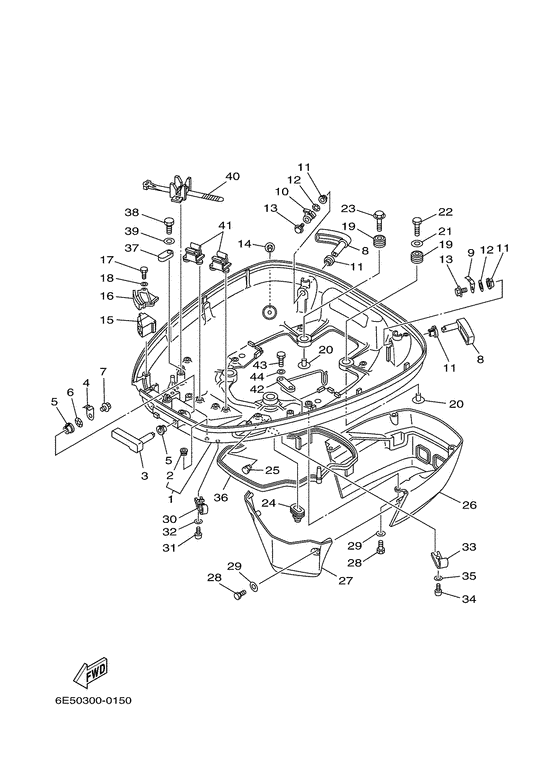 Bottom cowling