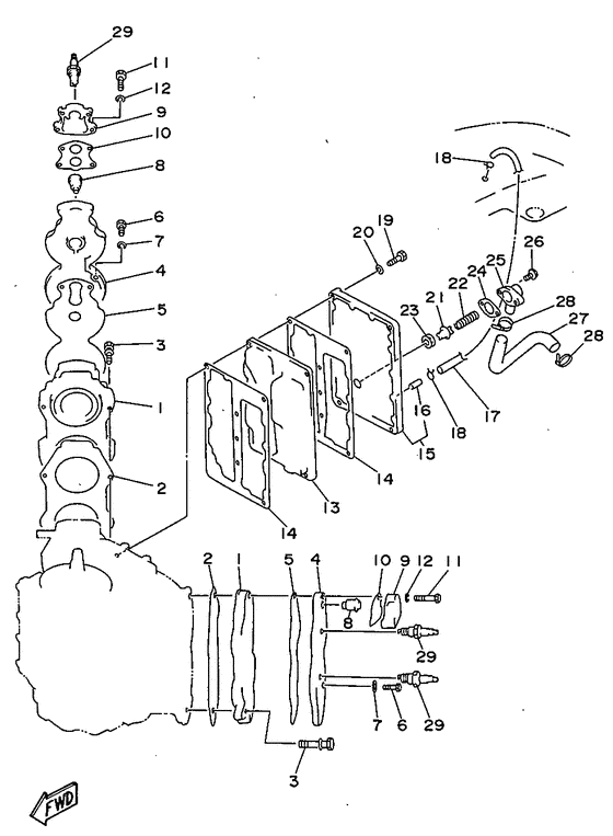 Cylinder. картер 2