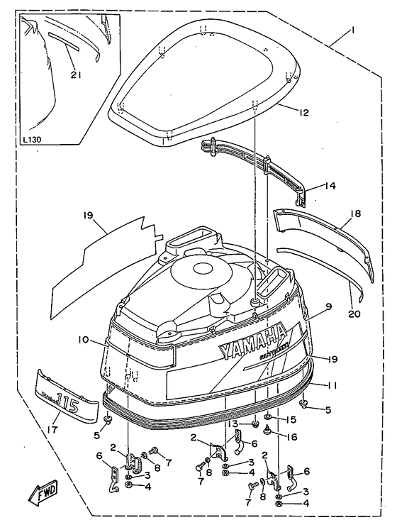 Top cowling