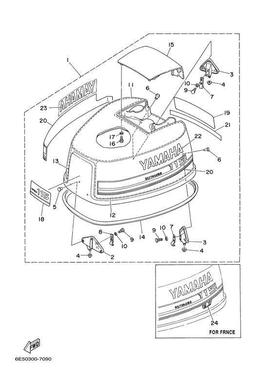 Top cowling