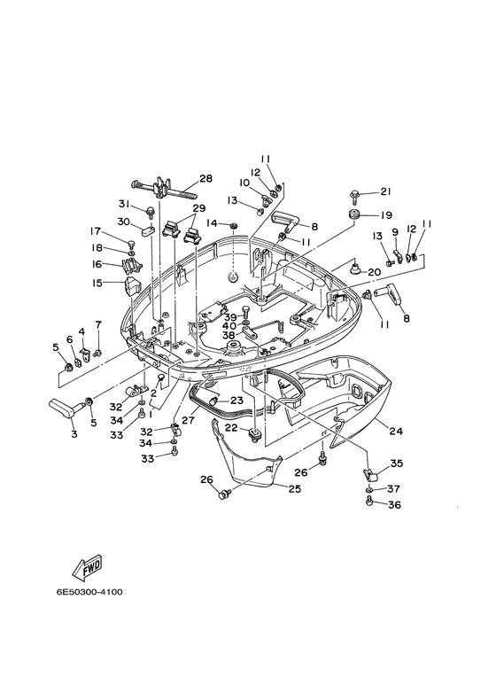Bottom cowling