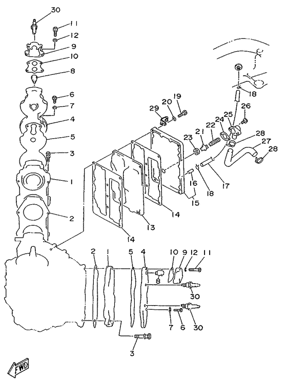 Cylinder. картер 2
