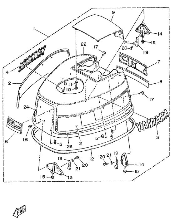 Top cowling