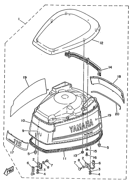 Top cowling
