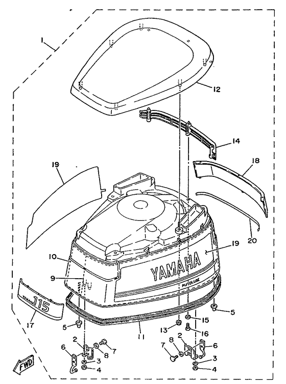 Top cowling