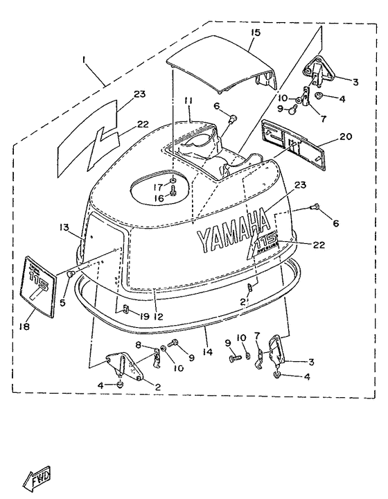 Top cowling