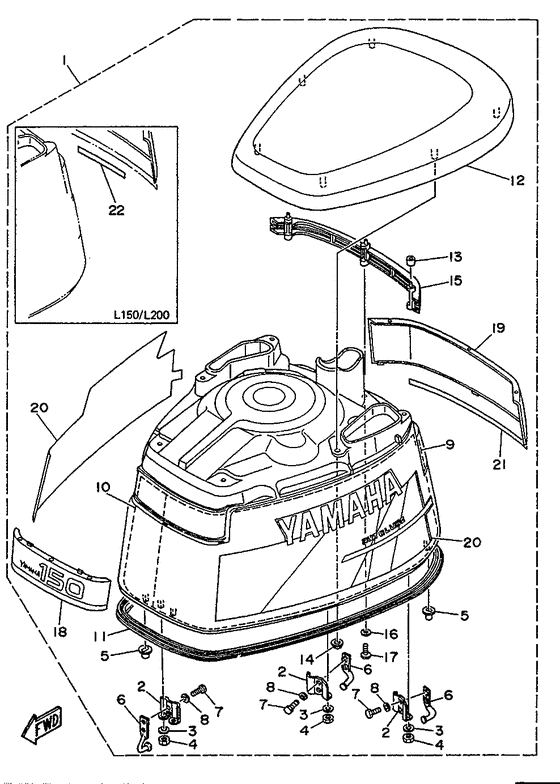 Top cowling