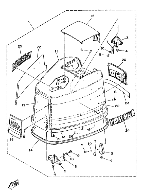 Top cowling