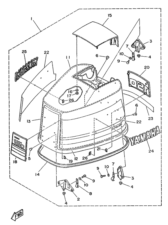 Top cowling