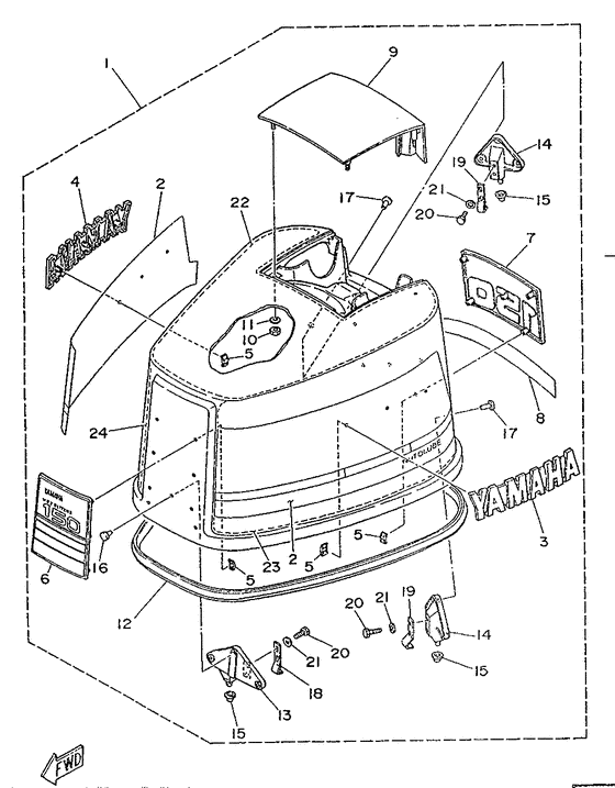 Top cowling