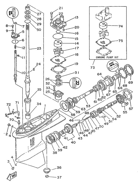 Lower и привод 1 (COUNTER ROTATION)
