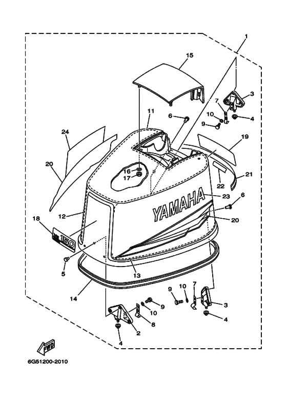 Top cowling