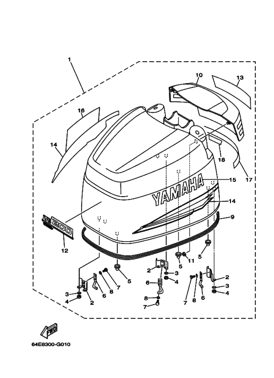 Top cowling