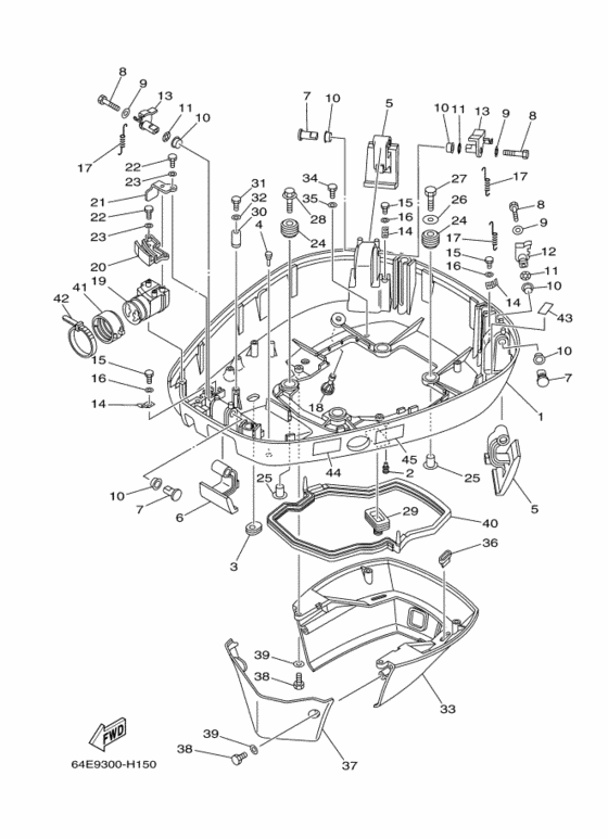 Bottom cowling