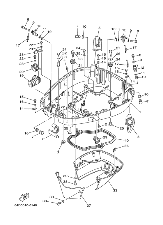 Bottom cowling