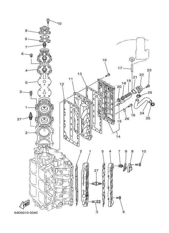 Cylinder. картер 2