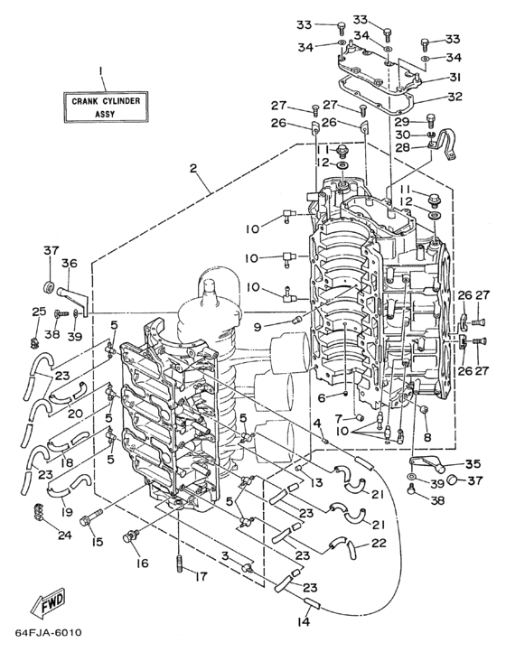Цилиндр картер