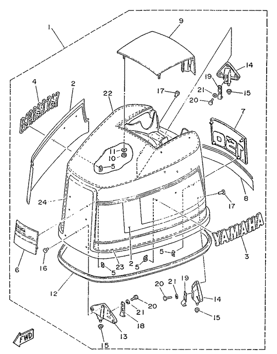 Top cowling