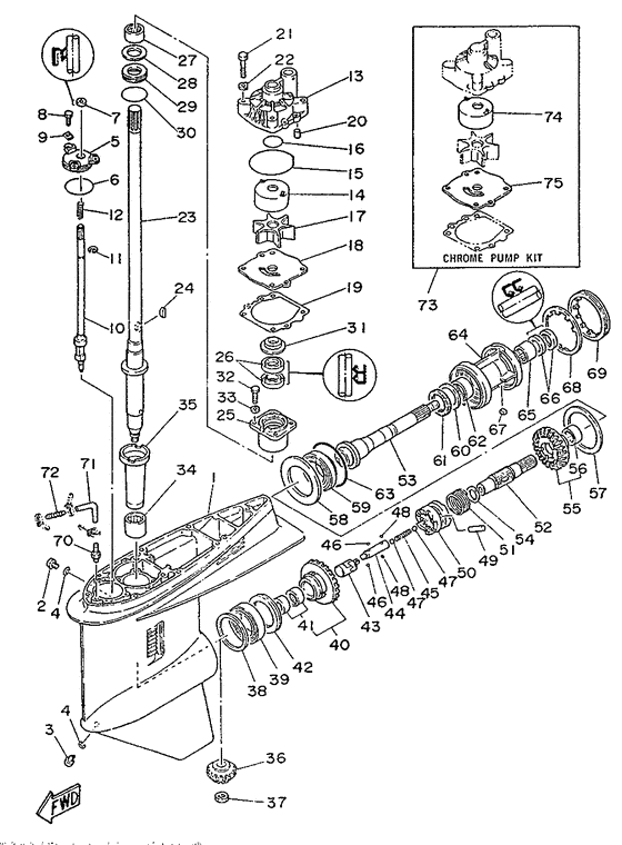 Lower и привод 1 (COUNTER ROTATION)