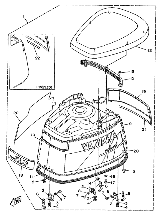 Top cowling