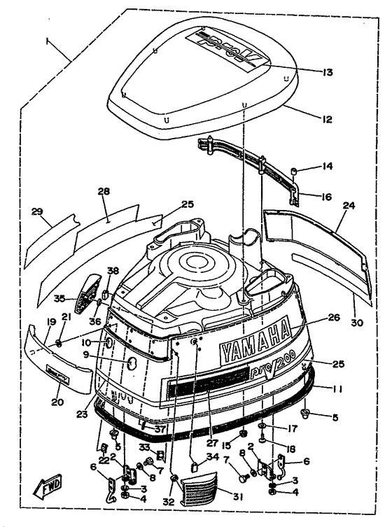 Top cowling