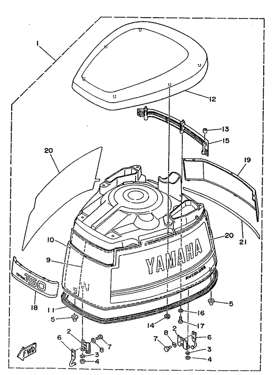 Top cowling