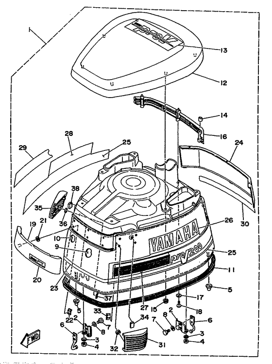 Top cowling