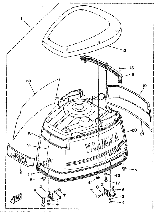 Top cowling
