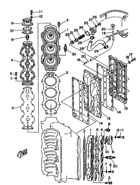 Cylinder. картер 2