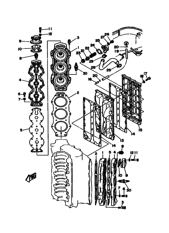 Cylinder. картер 2