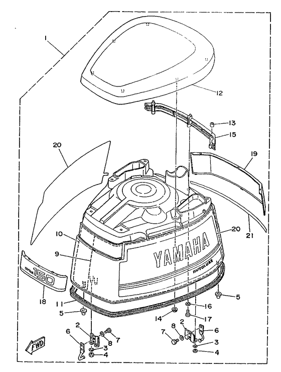 Top cowling