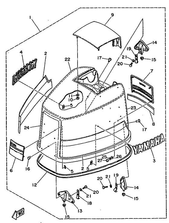 Top cowling