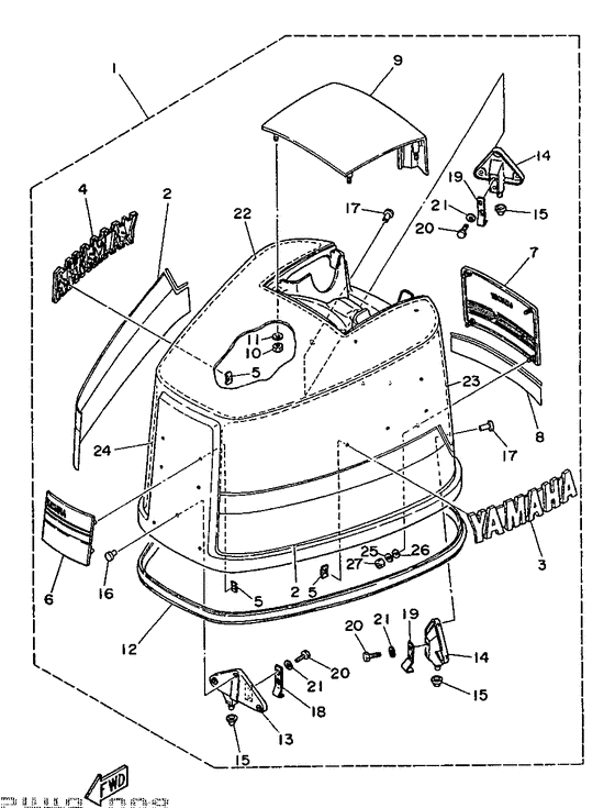 Top cowling