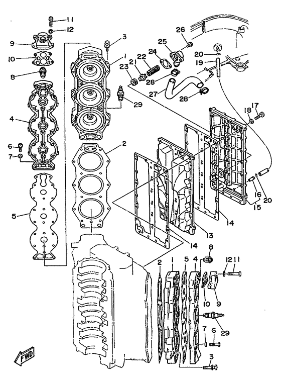 Cylinder. картер 2