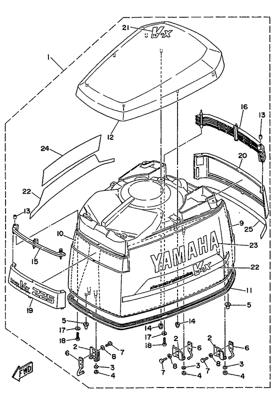 Top cowling