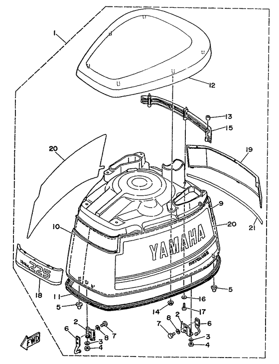 Top cowling