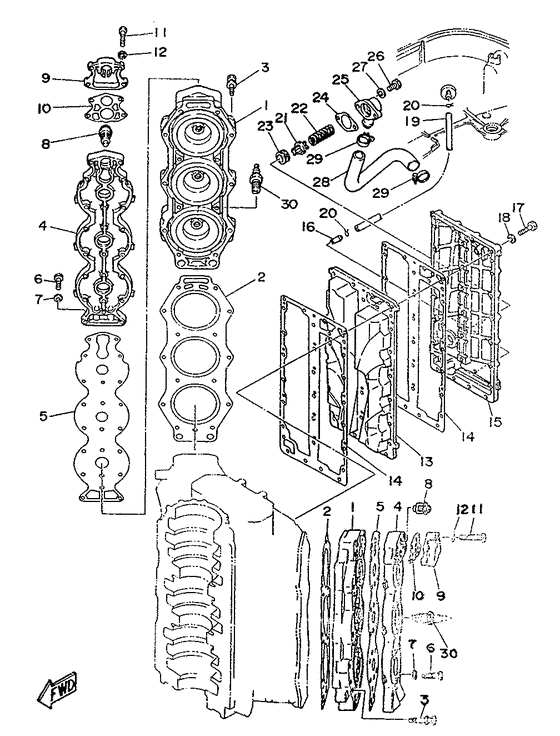 Cylinder. картер 2