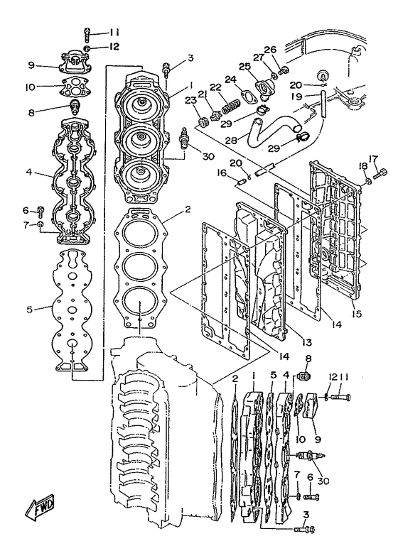 Cylinder. картер 2