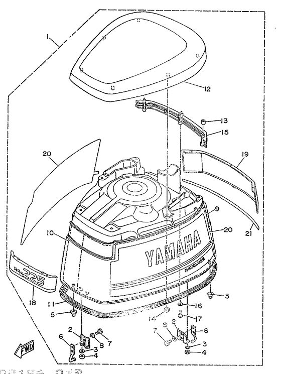 Top cowling