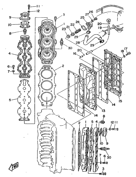 Cylinder. картер 2