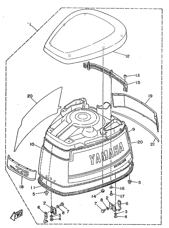 Top cowling