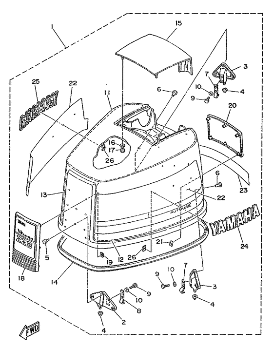 Top cowling