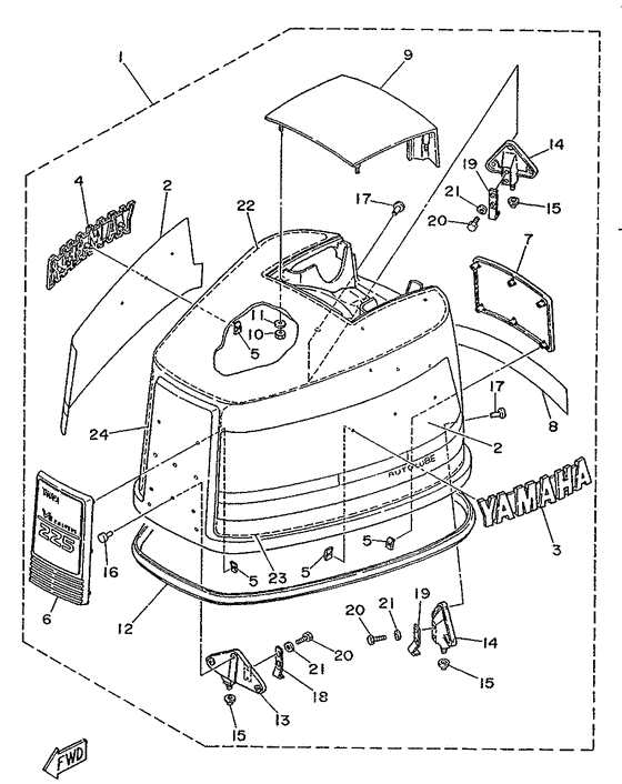 Top cowling