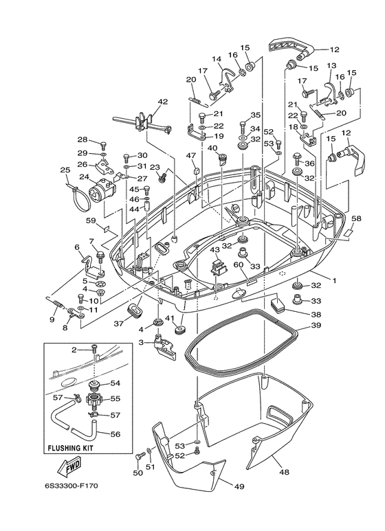 Bottom cowling