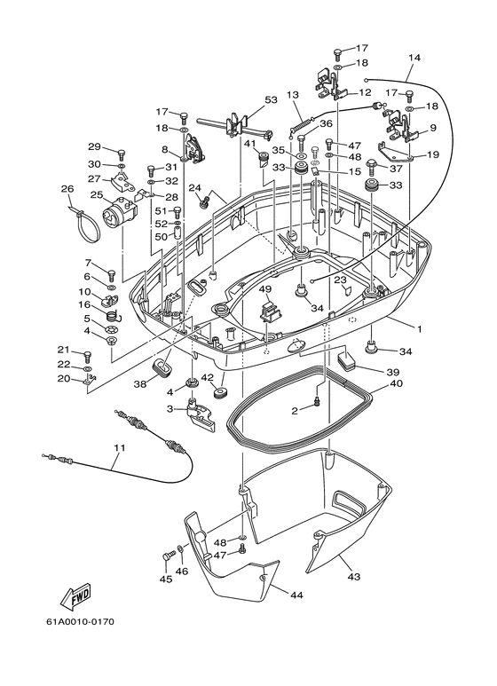 Bottom cowling