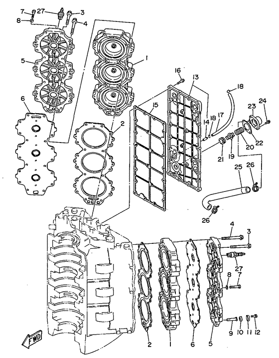 Cylinder. картер 2
